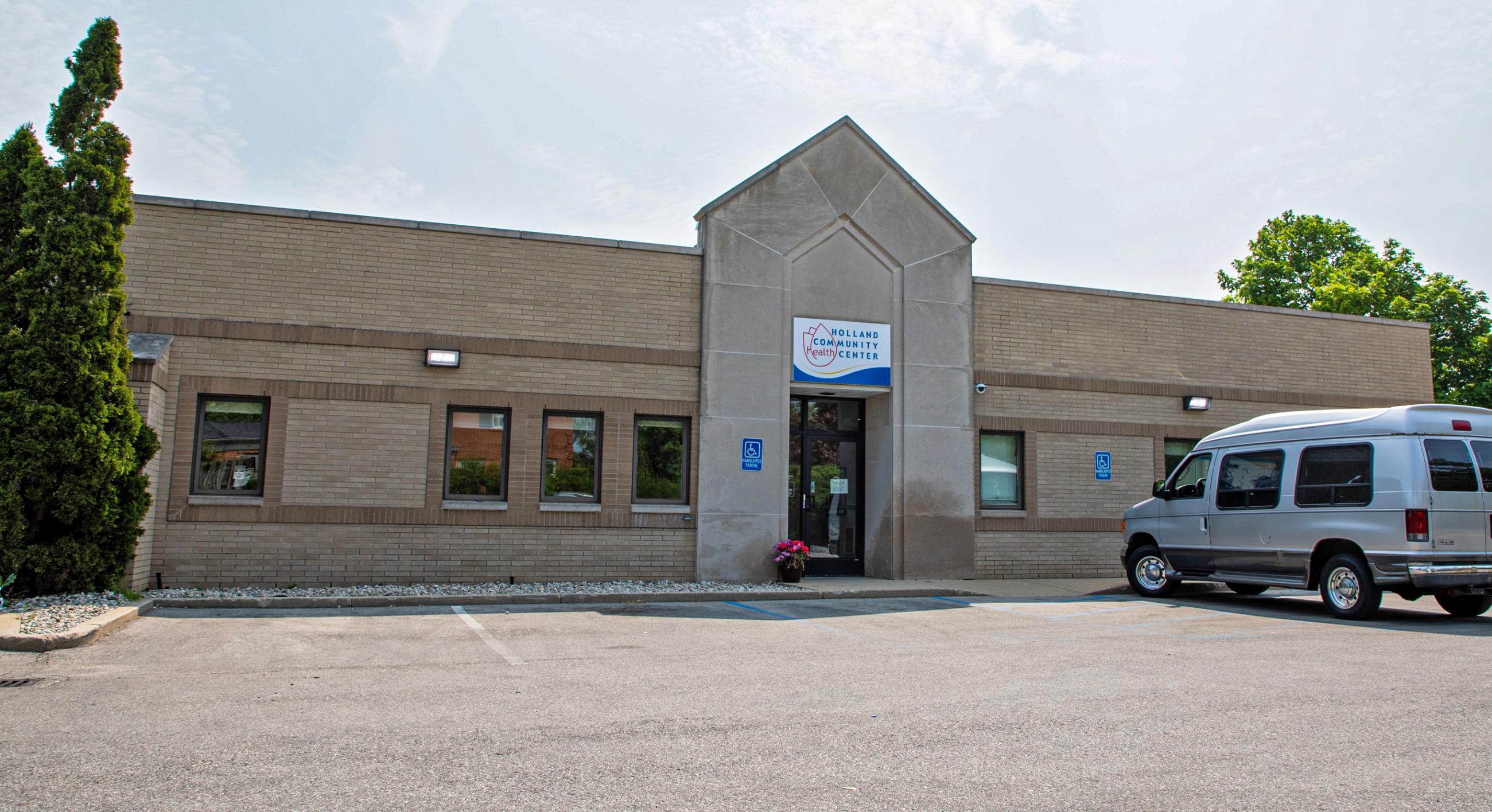 Holland Community Health Center parking lot